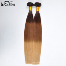 Top Seller New Arrival High Quality Peruvian Ombre Color Human Hair Weft